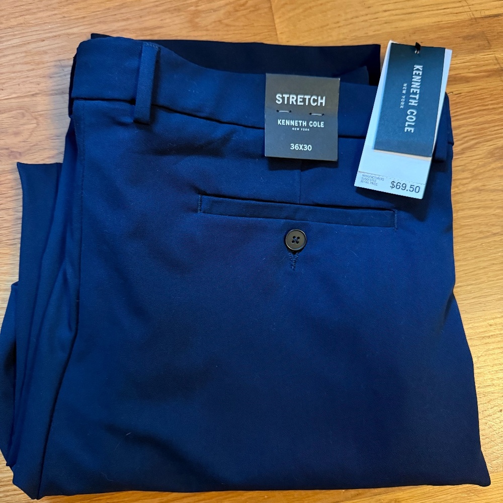 Kenneth Cole navy dress pants